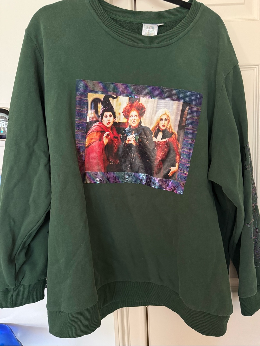 Queen of sparkles OG Hocus Pocus sweatshirt! QOS - Picture 3 of 6